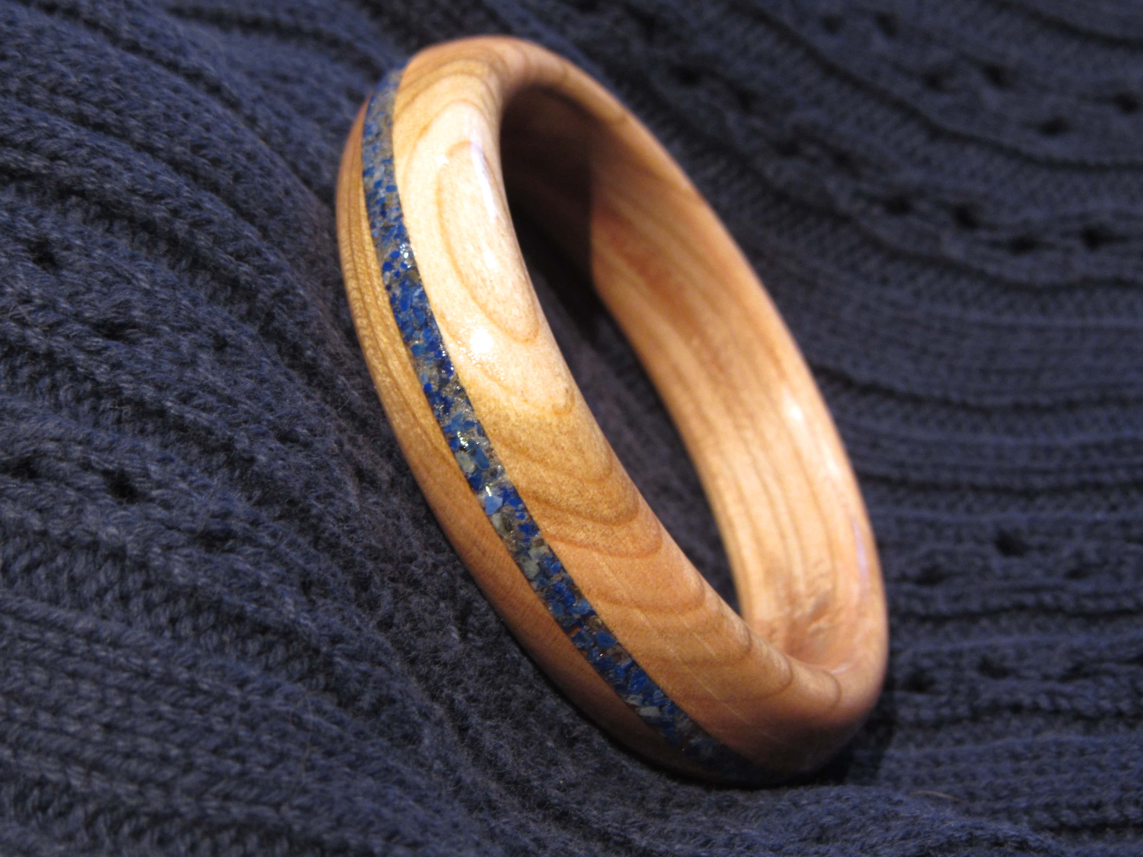 Stone inlay bracelets. Woodturning Projects & Tips Carl Jacobson's